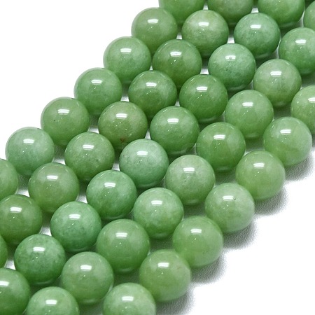 Natural Malaysia Jade Beads Strands G-L645-A01-8mm-27-1