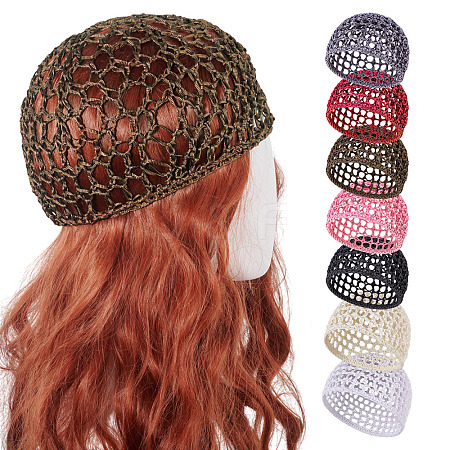 1Pc Cloth African Kufei Hat for Women AJEW-TADJ0001-12C-1