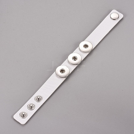 Imitation Leather Cord Bracelets BJEW-WH0009-05L-1