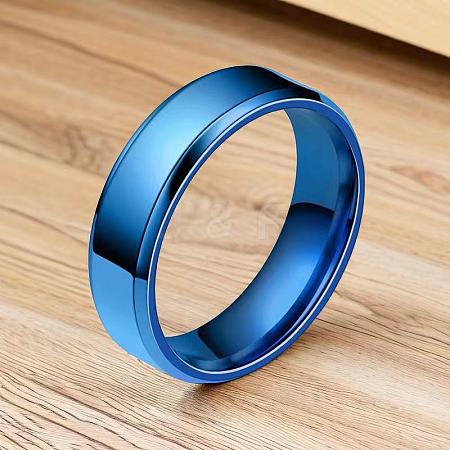 Stainless Steel Finger Rings for Unisex WG3BF6E-08-1