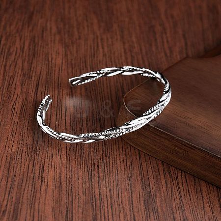 Alloy Cuff Bangles for Women Men WGE36CF-02-1