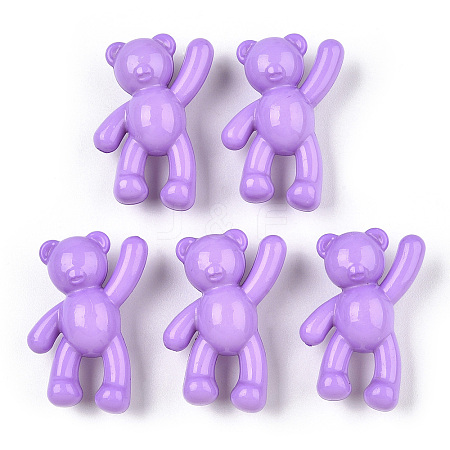 Opaque Acrylic Pendants X-MACR-S373-01A-SS2106-1