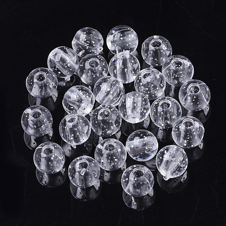 Transparent Acrylic Beads TACR-N009-07A-01-1