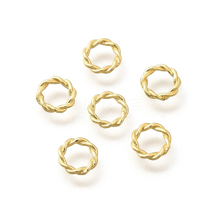 Brass Beads KK-K398-07A-G-1