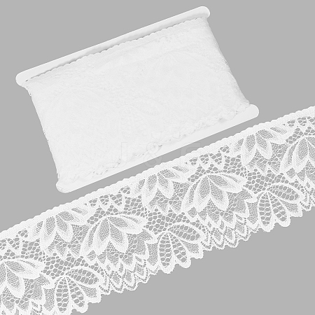 10 Yards Nylon Elastic Lace Trim OCOR-FG0002-66A-1