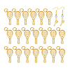 20Pcs Sports Brass Pendants KK-PH0014-26-6