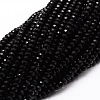 Dyed Natural Malaysia Jade Rondelle Beads Strands G-E316-2x4mm-08-3