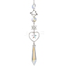 Alloy Planet Moon Hanging Ornaments HJEW-JM03018-2