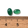 Natural Green Onyx Agate Cabochons G-F605E-23A-3