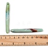 Opaque Acrylic Imitation Jade Big Pendants OACR-T033-13B-3