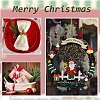 40Pcs 10 Styles Christmas Theme Opaque Resin Cabochons CRES-SC0002-56-3
