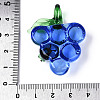 Handmade Lampwork Pendants LAMP-N034-14B-3
