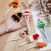 8Pcs 8 Styles Polyester Doll Hat DIY-SC0033-54C-3