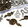 Beadthoven 40 Pcs 10 Styles Alloy Pendants FIND-BT0001-01-3