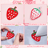 18Pcs 3 Styles Cloth Embroidery Cloth Iron on/Sew on Patches PATC-CP0001-09A-5