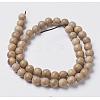 Natural Wood Beads Strands X-WOOD-J001-02-8mm-3