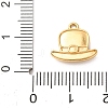 304 Stainless Steel Pendant Cabochon Settings for Enamel STAS-Z204-02G-3