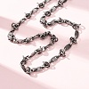 Vintage 304 Stainless Steel Oval Link Chain Necklaces NJEW-C115-05AS-2