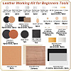 Olycraft Leather Working Kit for Beginners Tools DIY-OC0011-24-2