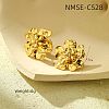 Flower 304 Stainless Steel Crystal Rhinestone Stud Earrings FS-WG0EC71-02-1