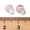 Frosted Transparent Acrylic Beads OACR-F013-12J-3