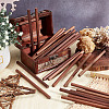 Waxed Round Wooden Sticks WOOD-OC0004-01A-5