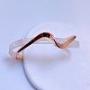 Wave Acrylic & CCB Plastic Cuff Bangles for Women FS-WGC603E-13-1