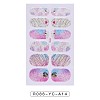 Full Wrap Gradient Nail Polish Stickers MRMJ-R086-YC-A14-1