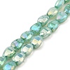 Imitation Jade Glass Beads Strands GLAA-P058-06A-05-1