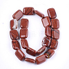 Natural Red Jasper Beads Strands G-T121-14-2