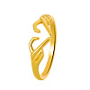 Brass Open Cuff Rings for Women WH-WGE5C7D-01-1