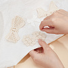 Gorgecraft 24Pcs 12 Style Milk Fiber Lace Embroidery Costume Accessories PATC-GF0001-01-4