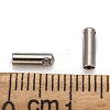 Tarnish Resistant 304 Stainless Steel Cord Ends STAS-E033-5-3