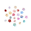 Cheriswelry 220Pcs 22 Style Transparent Spray Painted Glass Beads GLAA-CW0001-02-9