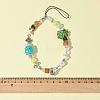 Acrylic & Resin & Porcelain & Synthetic Quartz Crystal Mobile Straps HJEW-FS00001-6