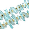 Natural Quartz Crystal Beads Strands G-F800-E08-1