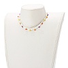 Creative Glass Seed Beads Beaded Necklaces NJEW-JN03459-02-4