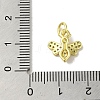 Real 18K Gold Plated Brass Pave Cubic Zirconia Pendants KK-M283-04D-01-3