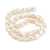 Natural Keshi Pearl Cultured Freshwater Pearl Beads Strands PEAR-P062-25B-3