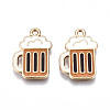 Eco-Friendly Alloy Enamel Pendants ENAM-Q437-048-NR-1