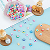 90~120Pcs 6 Style Handmade Polymer Clay Beads CLAY-PH0001-39-3