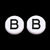 Opaque Acrylic European Beads AC-CBA3BDD-01B-1