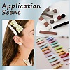 Iron Flat Alligator Hair Clip Findings IFIN-SC0001-66B-5
