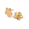 304 Stainless Steel Stud Earring Finding STAS-V015-31D-G-2