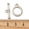 Brass Toggle Clasps KK-A223-02P-6