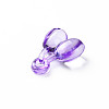Transparent Acrylic Pendants MACR-N013-037-A01-4