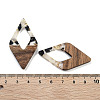 Walnut Wood Pendants FIND-Z050-02K-3