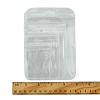 30Pcs Transparent Plastic Resealable Packaging Bags OPP-FS0001-06B-5