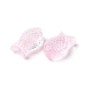 Transparent Spray Painted Glass Beads X1-GLAA-I050-10J-2