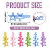 20Pcs Iron Alligator Hair Clips PHAR-TADJ0001-07-4